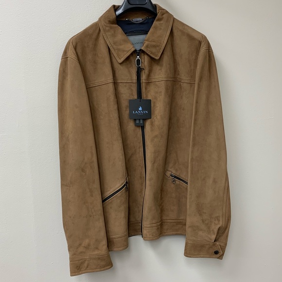 Lanvin Other - Lanvin Suede Lambskin Zipped Jacket